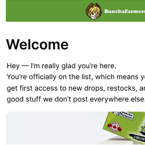 Welcome Flow